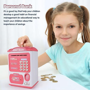 Fingerprint Atm Piggy Bank For Kids💸