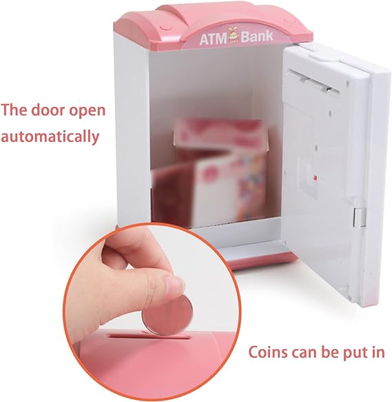 Fingerprint Atm Piggy Bank For Kids💸