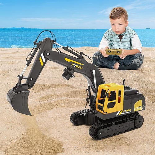 Remote Control Excavator Toy 🚧