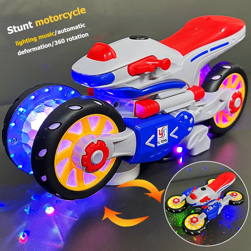 Spinning Stunt Motorcycle - Free Delivery All Over Pakistan